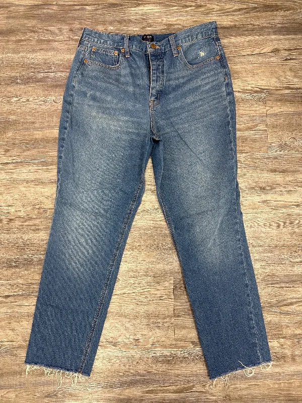 Adjustable Sun HatsJeans Straight By J. Crew In Blue Denim, Size: 10