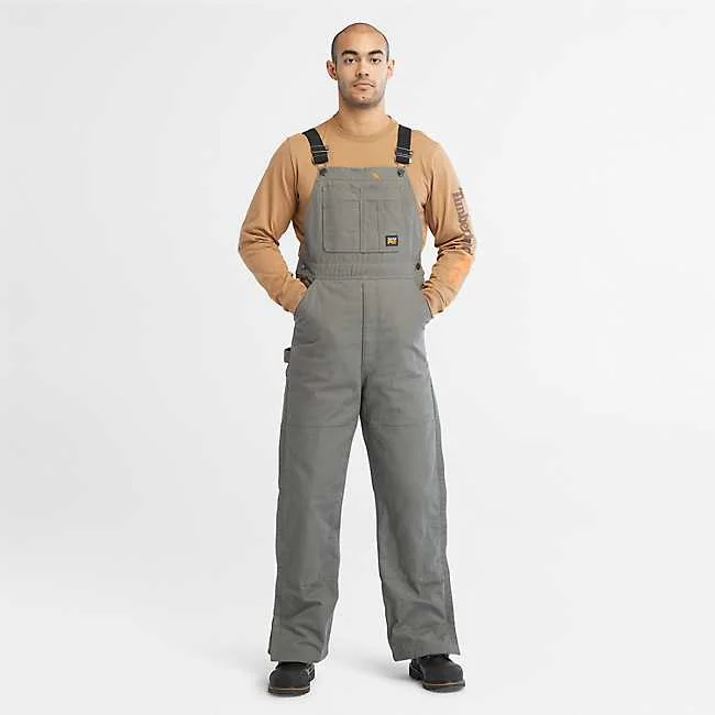 Men's Pants with Hidden ButtonsTimberland PRO Men's Gritman Insulated Bibs