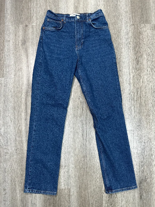 Men's Fedora HatsJeans Straight By Reformation In Blue Denim, Size: 6