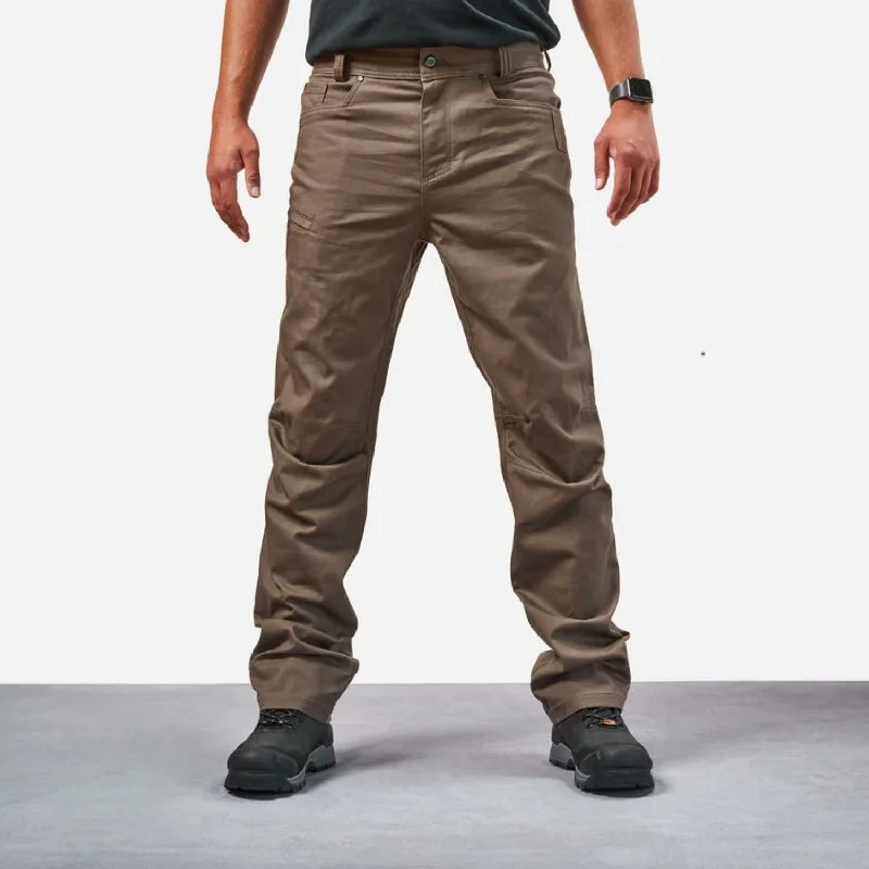 Men's Pants with Stain-Resistant TreatmentBRUNT Men's The Torra Water Resistant Stretch Work Pant
