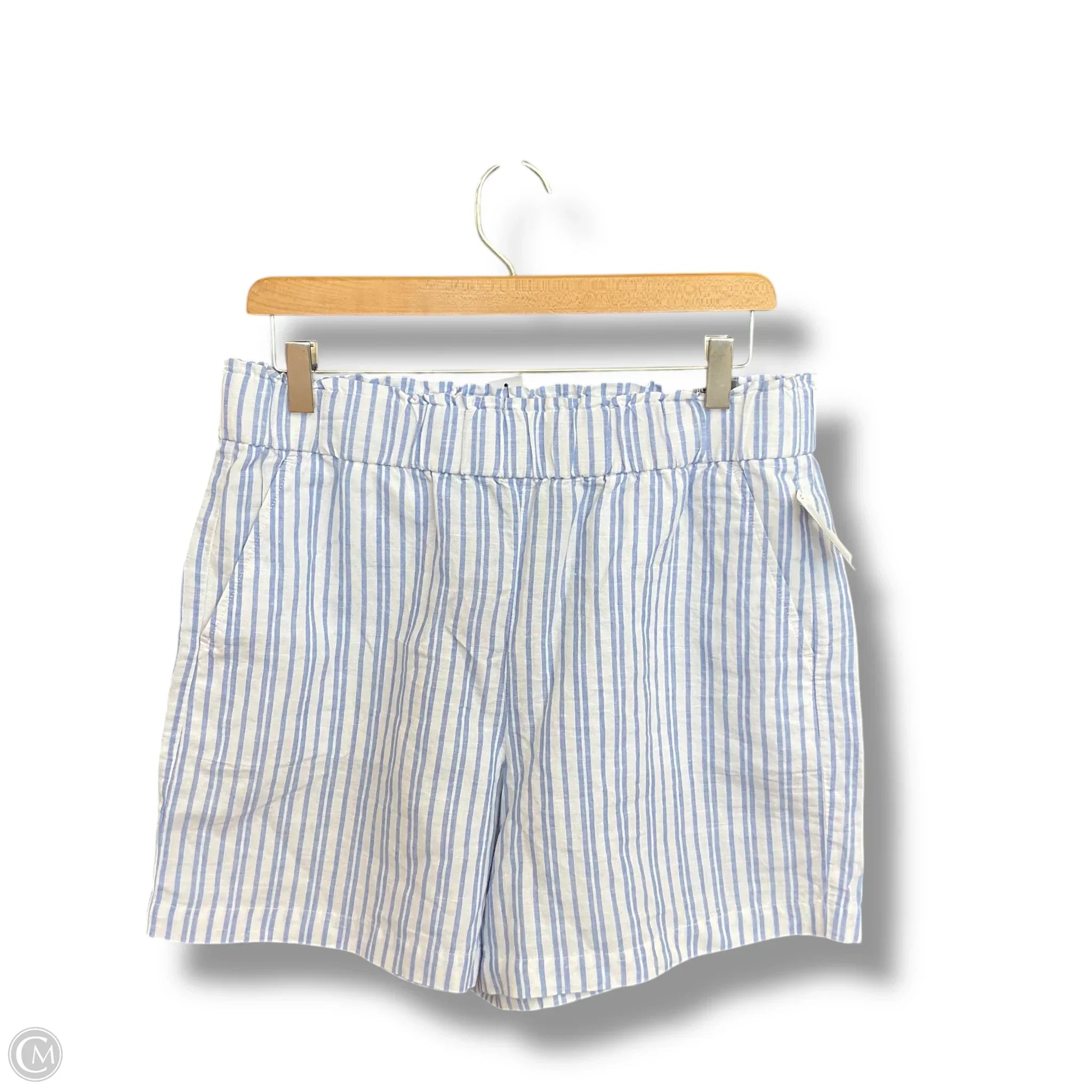 Men's Yoga Pants for FlexibilityShorts By Talbots In Blue & White, Size: M
