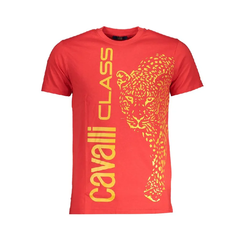 Elegant Men's Dress ShirtsCavalli Class  Cotton Men's T-Shirt