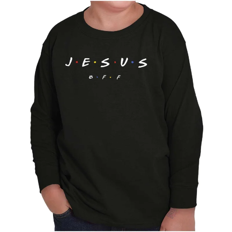 Men's Vintage T-Shirts for a Retro VibeJesus Christ BFF Youth Long Sleeve T Shirt