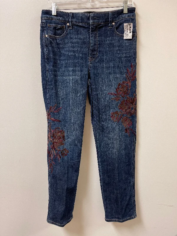 Reversible Bucket HatsJeans Straight By White House Black Market In Blue Denim, Size: 8