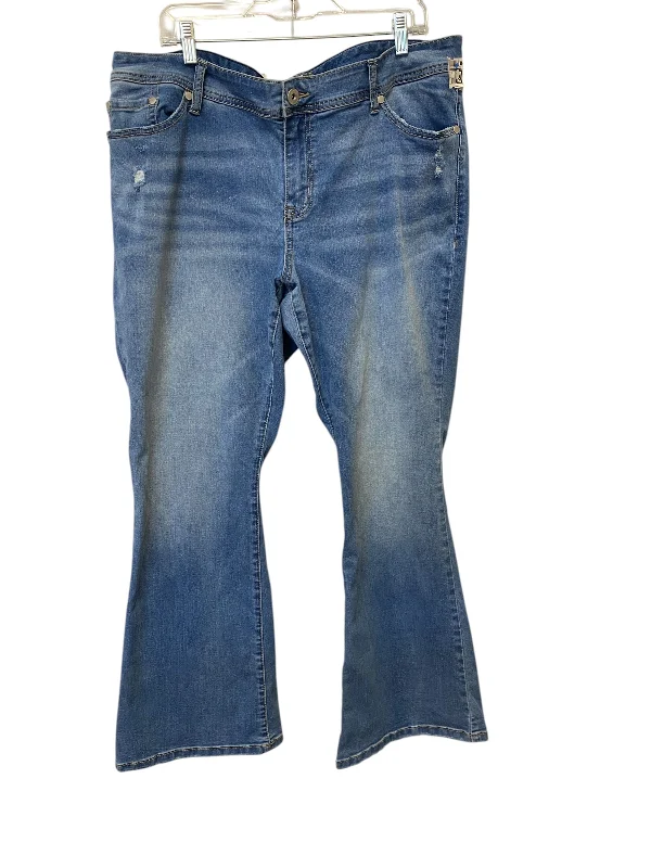 Funky Snapback HatsJeans Boot Cut By Torrid In Blue Denim, Size: 20
