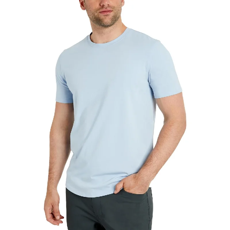 Stylish Men's HenleysMens Solid Cotton T-Shirt