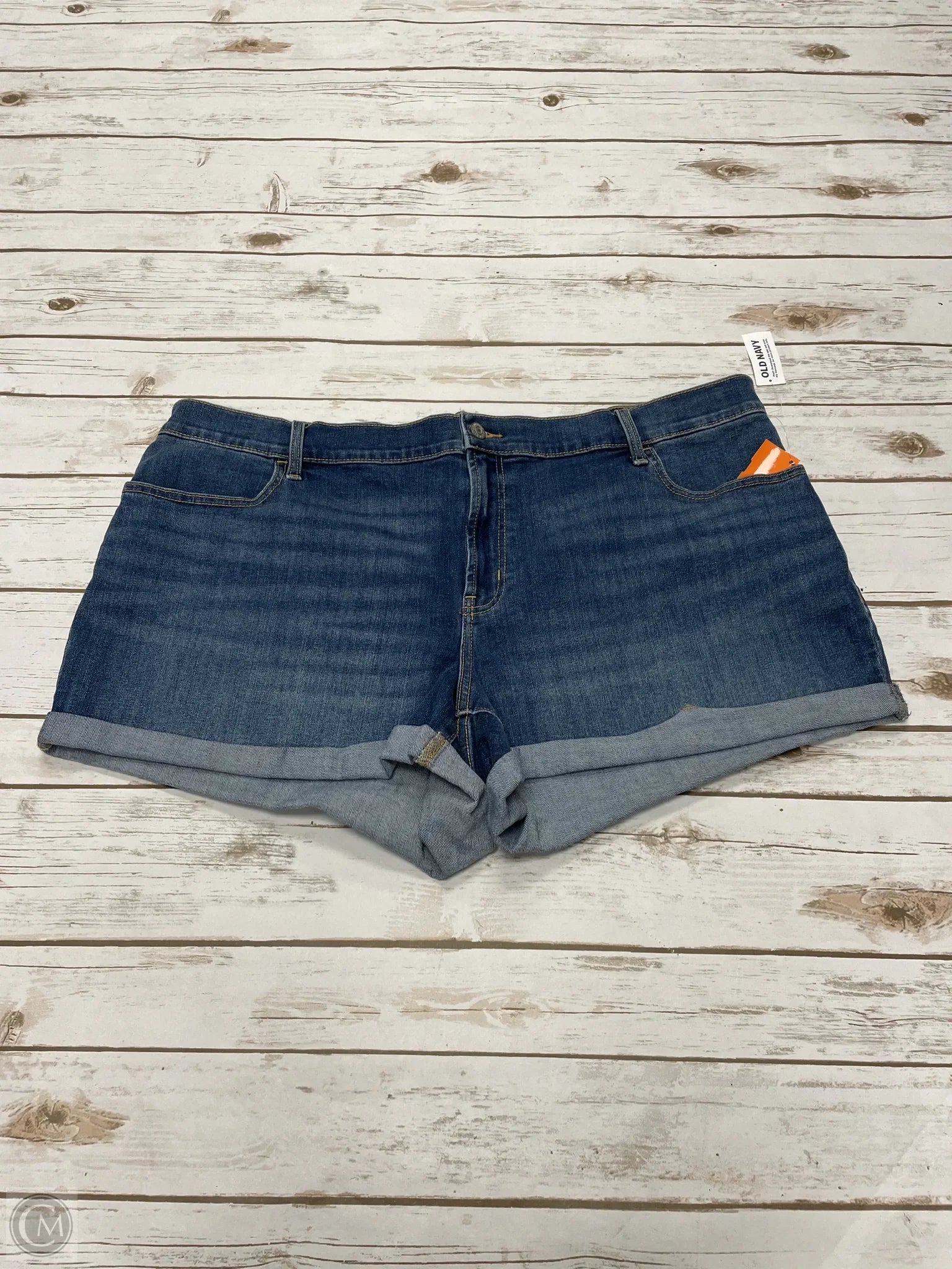 Men's Pants with Zippered PocketsShorts By Old Navy In Blue Denim, Size: 20