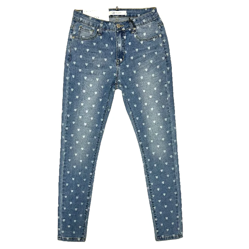 Oversized Bucket HatsJeans Skinny By Q2 In Blue Denim, Size: 4