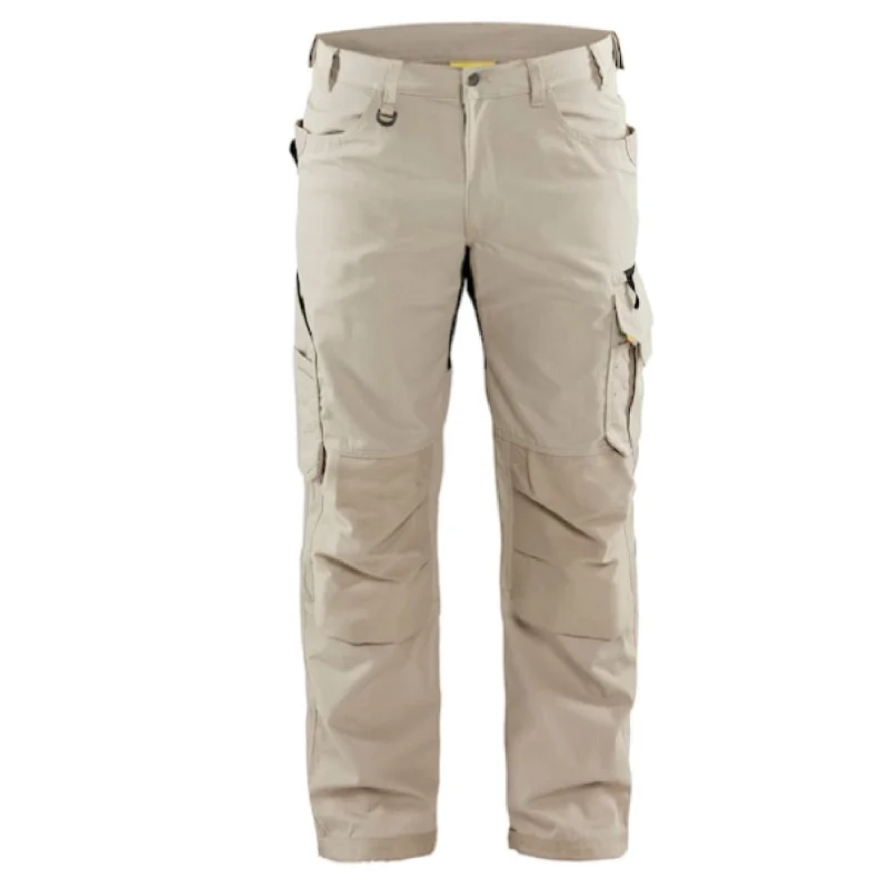 Men's Pants with Faux Leather PatchesBlaklader Men's Ripstop Work Pant