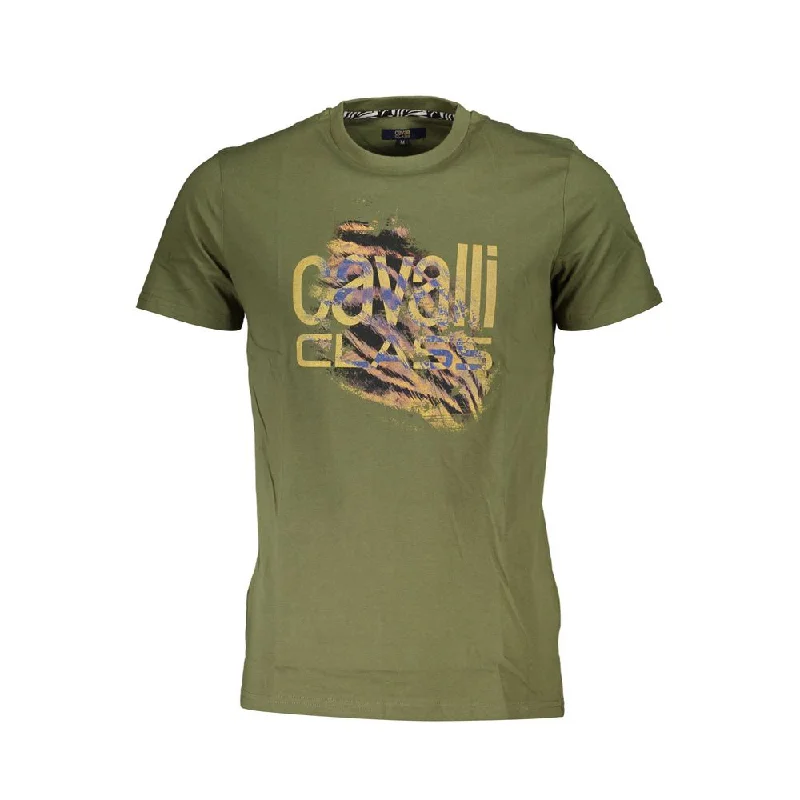 Men's Shirts with French CuffsCavalli Class  Cotton Men's T-Shirt