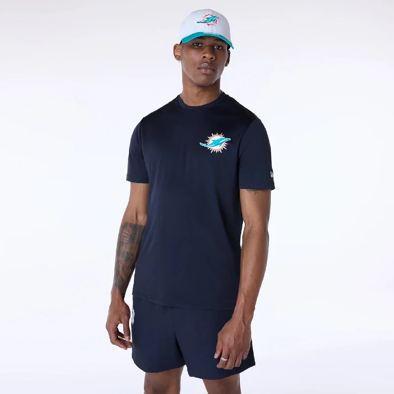 Men's Flowy Shirts for a Relaxed LookMiami Dolphins NFL Essentials Navy T-Shirt