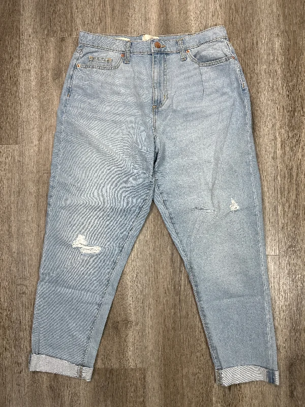 Reversible Bucket HatsJeans Boyfriend By Universal Thread In Blue Denim, Size: 6