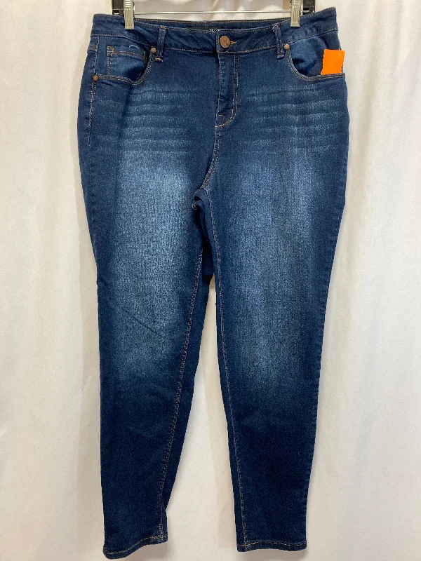Lightweight Bucket HatsJeans Skinny By 1822 Denim In Blue Denim, Size: 16
