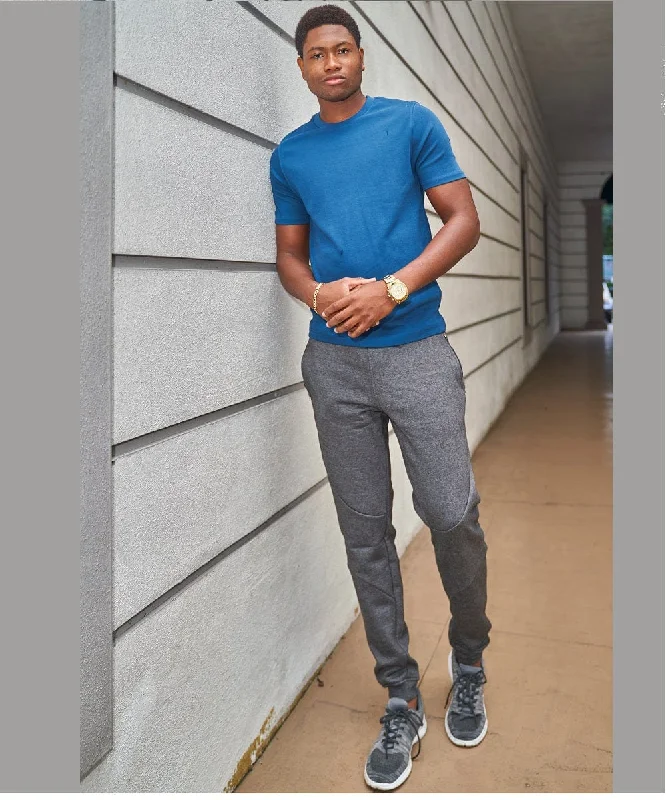 Men's Pants with Turn-Up Cuffs'F-105' SLIM Tall Men's Jogger Pant, Fleece - 3 Colors - FINAL SALE