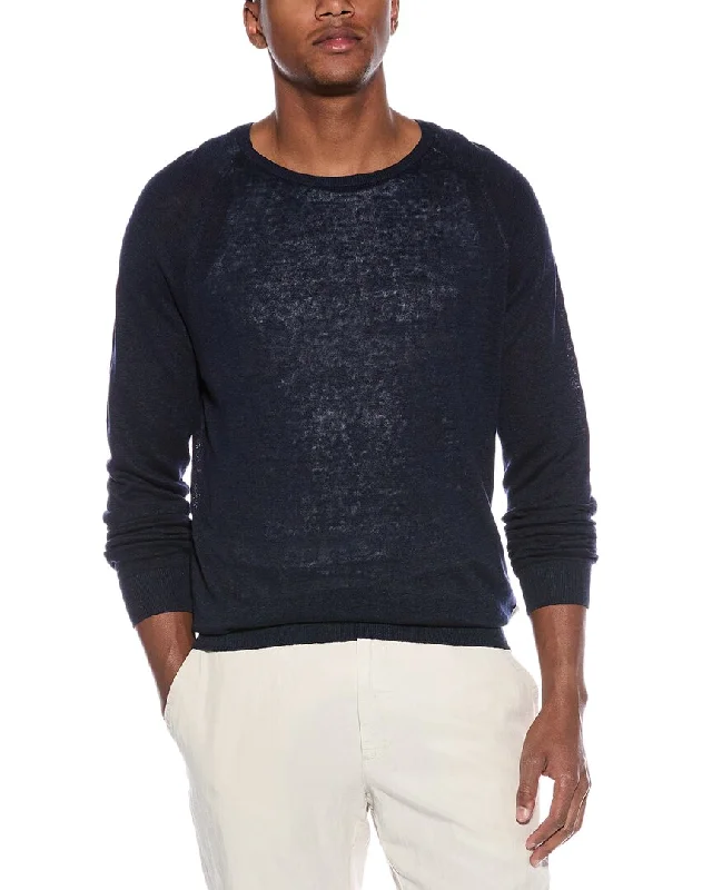 Onia Linen Crewneck Sweater