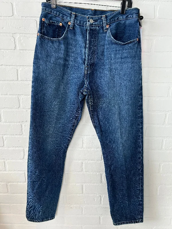 Affordable Baseball HatsJeans Straight By Levis In Blue Denim, Size: 12