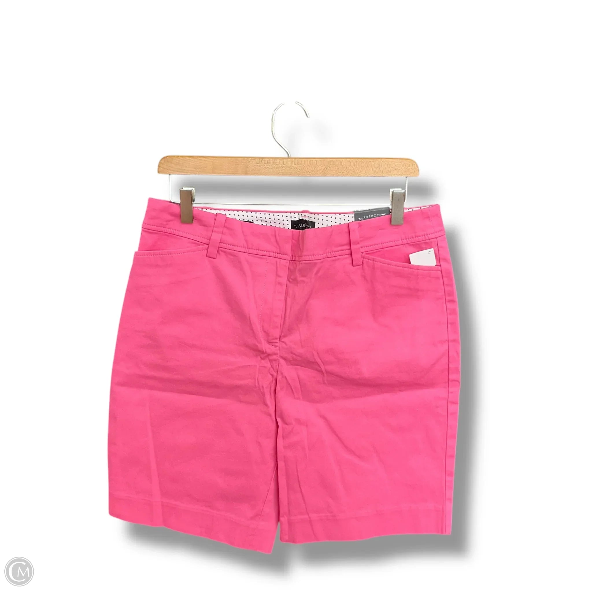 Men's Velcro-Closure Pants for ConvenienceShorts By Talbots In Pink, Size: 8