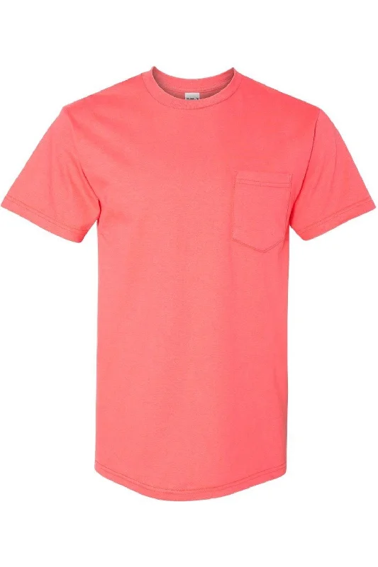 Striped Men's TopsGildan Hammer Pocket T-Shirt