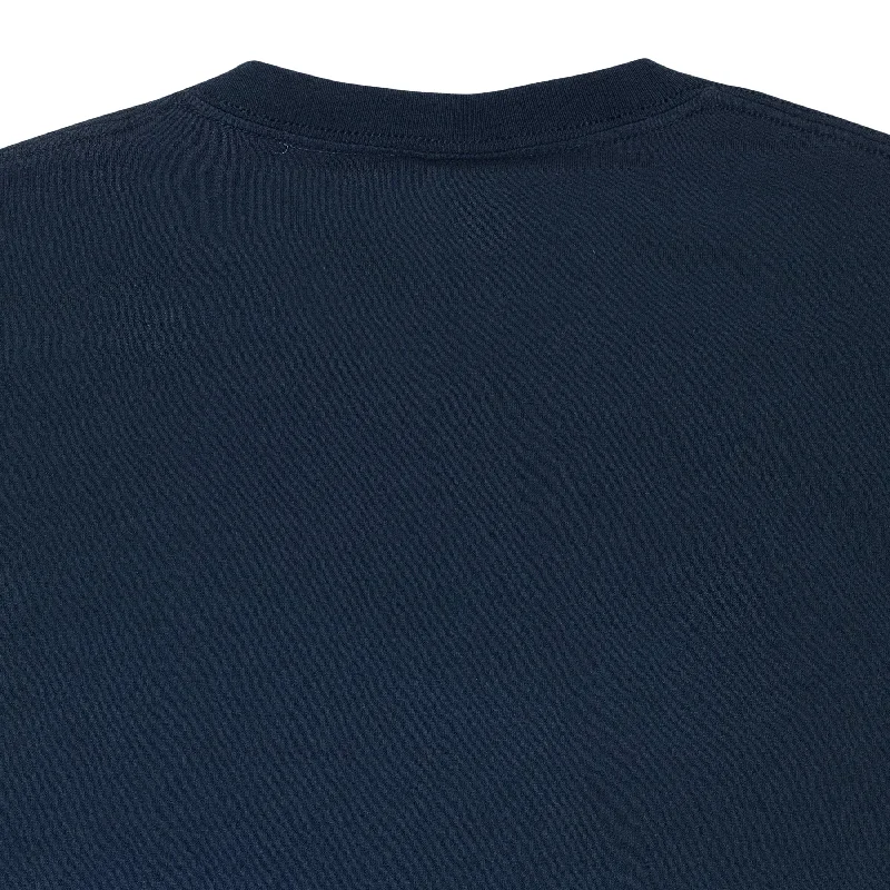 Men's Shirts with Belt LoopsCORE LOGO NAVY T-SHIRT