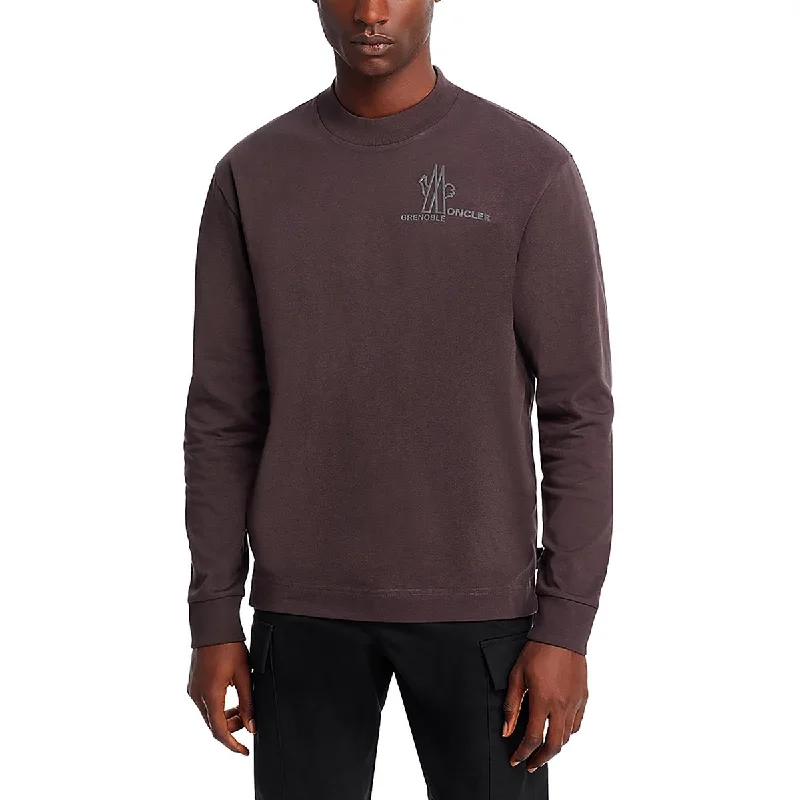 Men's Shirts with Appliquéd SleevesMens Logo Cotton T-Shirt