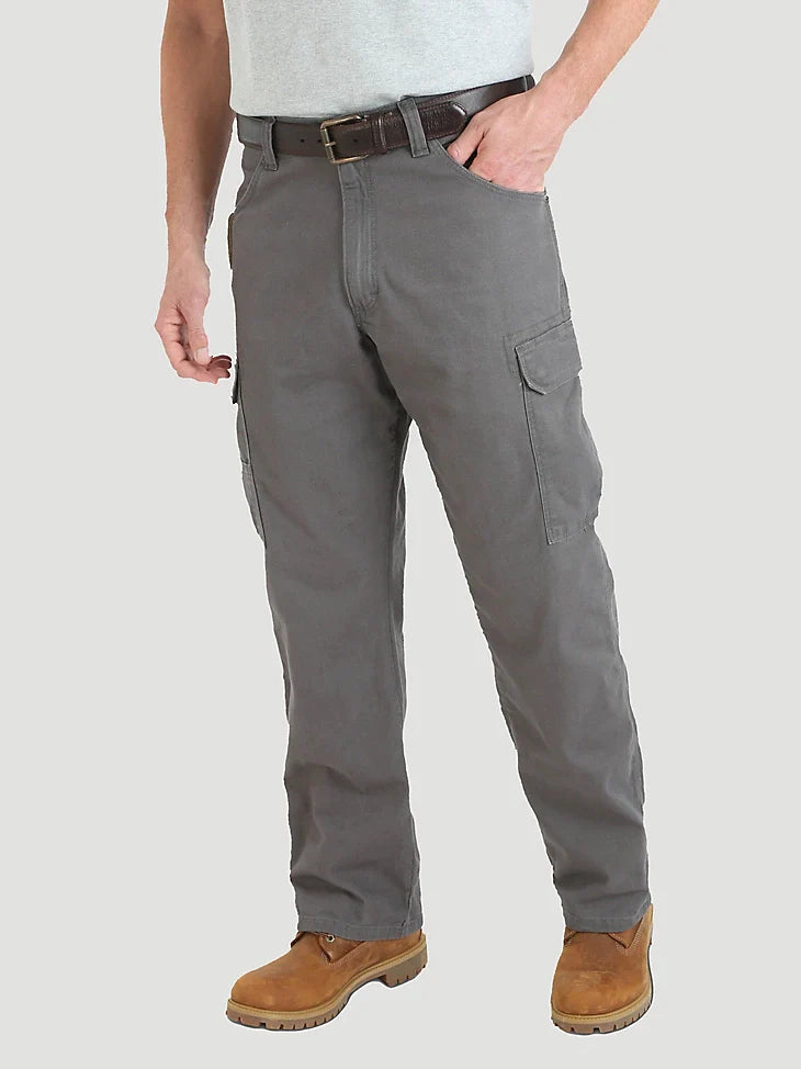 Men's Low-Waisted Pants for a Casual VibeWrangler® RIGGS® Men's Comfort Core Ranger Pant_Charcoal