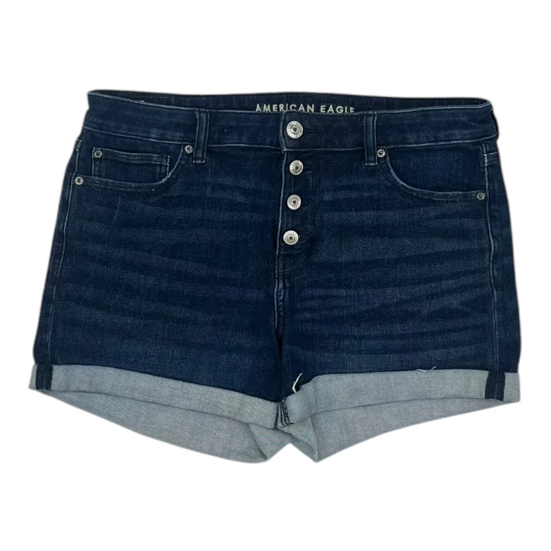 Men's Skinny Jeans for a Trendy LookShorts By American Eagle In Blue Denim, Size:16