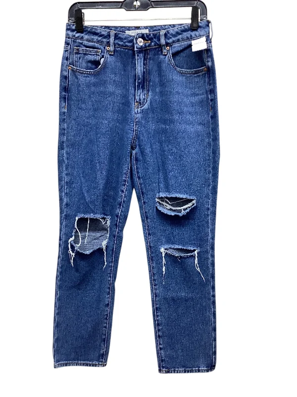 Oversized Fedora HatsJeans Straight By Pacsun In Blue, Size: 4