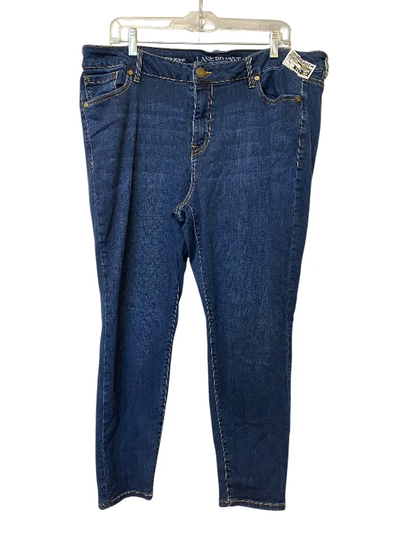 Girls' Straw HatsJeans Skinny By Lane Bryant In Blue Denim, Size: 18