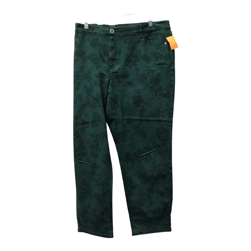 Youth Baseball HatsJeans Boot Cut By J. Jill In Green, Size:18