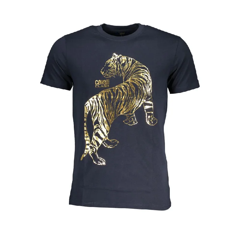 Men's Shirts with Custom MonogramsCavalli Class  Cotton Men's T-Shirt