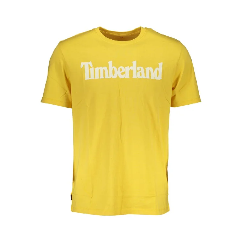 Men's Shirts with Surplice HemlinesTimberland  Cotton Men's T-Shirt