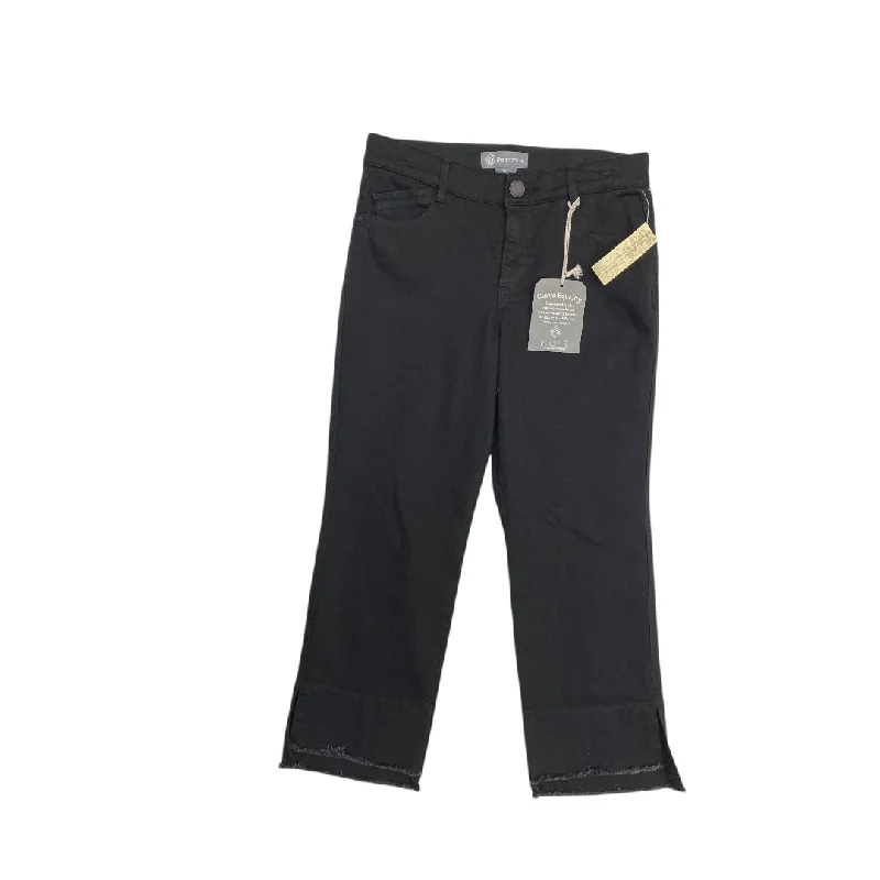Gentlemen's Fedora HatsJeans Wide Leg By Democracy In Black, Size:10