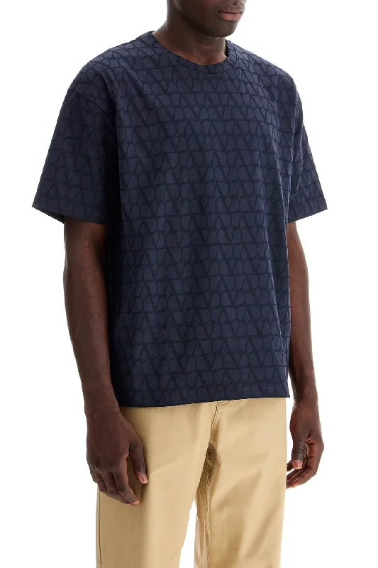 Classic Men's Button-Up ShirtsValentino Garavani Toile Iconographe T-Shirt