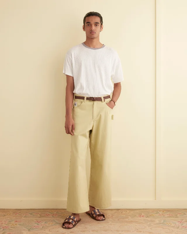 Men's Work Pants for Durability and ComfortHerringbone Knolly Brook Trousers - Green