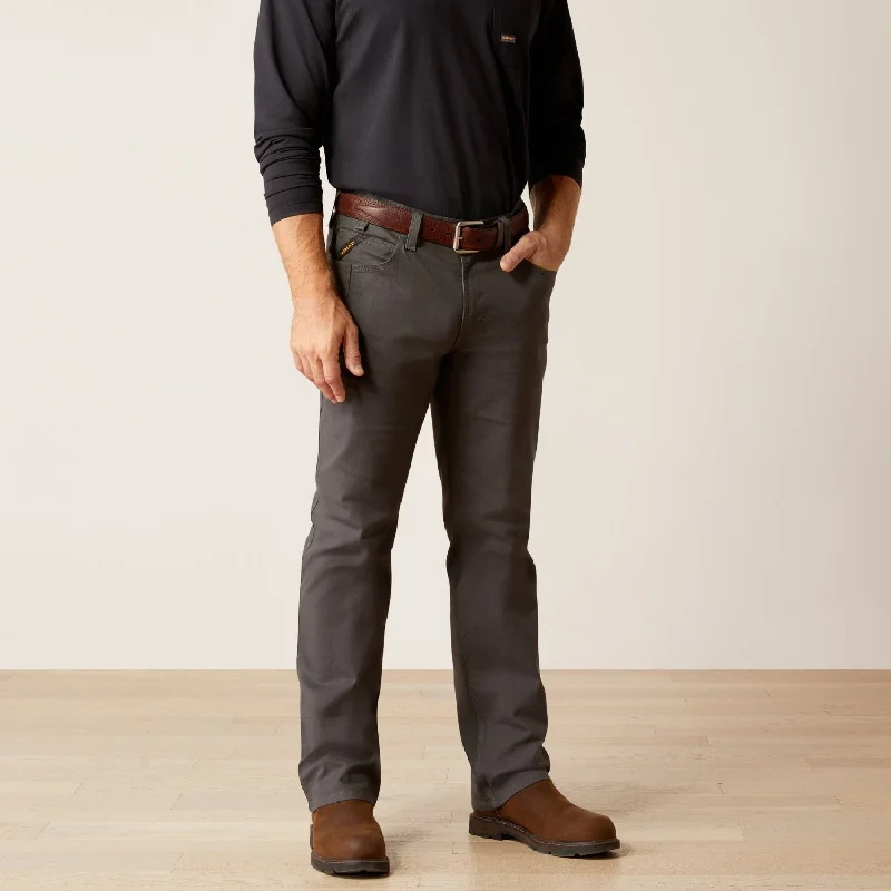 Lightweight Men's Linen PantsAriat Men's Rebar M5 DuraStretch Made Tough Straight Leg Pant