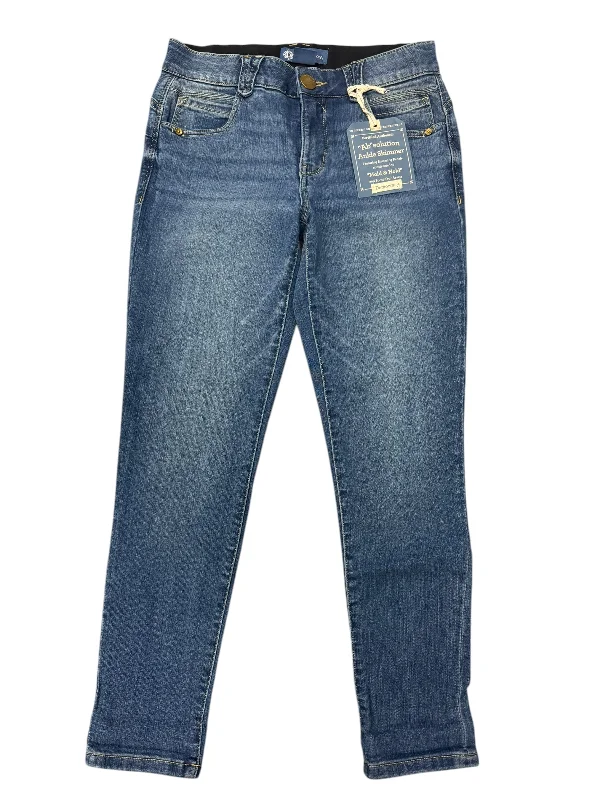 Plain Beanie CapsJeans Skinny By Democracy In Blue Denim, Size: 4