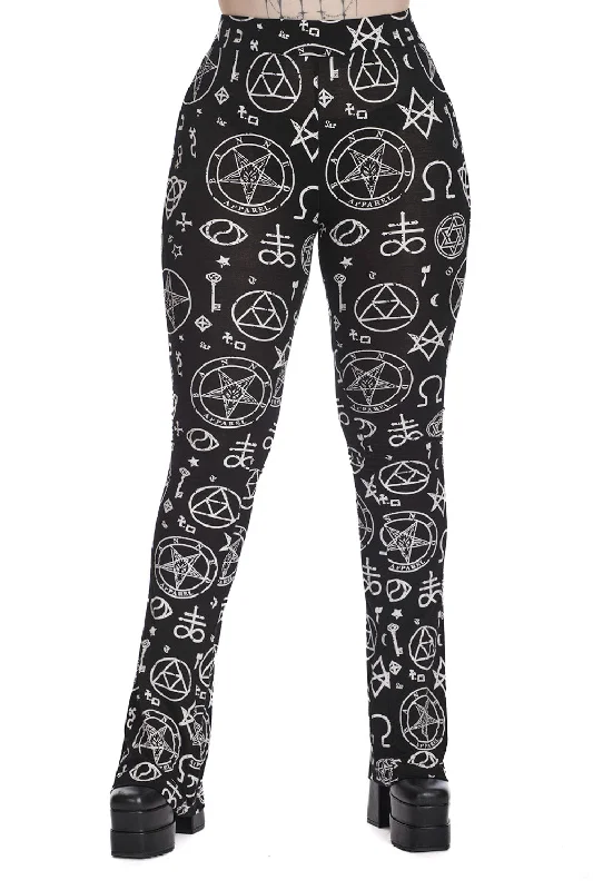 Men's Tapered Pants for a Slimming EffectNoir Vixen Flare Trousers