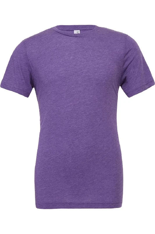 Men's Casual Shirts for Everyday WearCanvas Triblend Crew Neck T-Shirt / Mens Short Sleeve T-Shirt