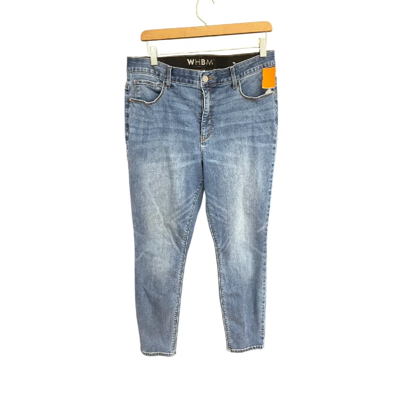 Adjustable Baseball Caps for KidsJeans Skinny By White House Black Market In Blue Denim, Size: 14