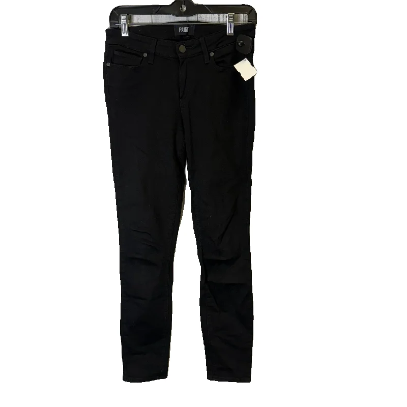 Embroidered Bucket HatsJeans Skinny By Paige In Black Denim, Size: 4