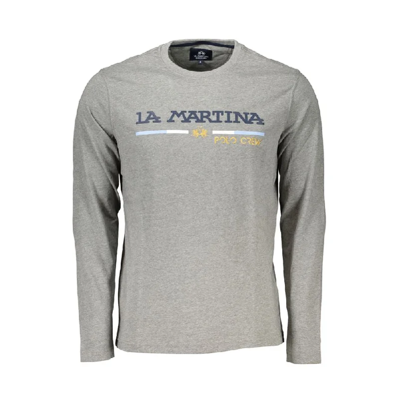 Men's Shirts with Barrel CuffsLa Martina  Cotton Men's T-Shirt