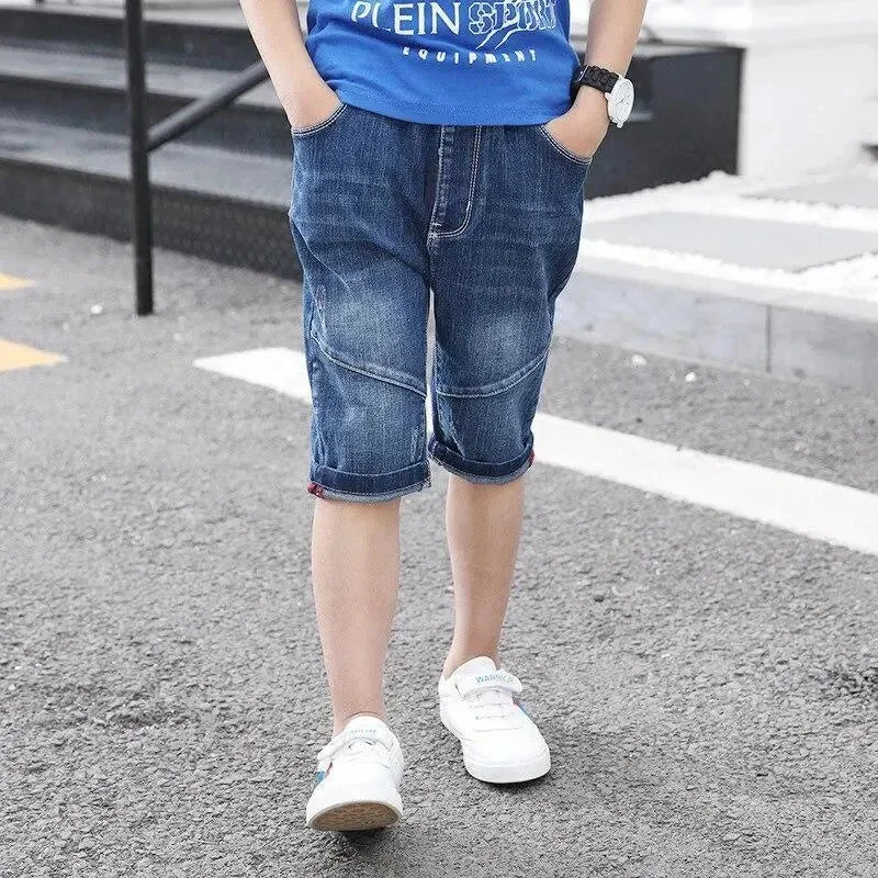 Comfortable Men's JoggersDenim Jeans Short For Boys