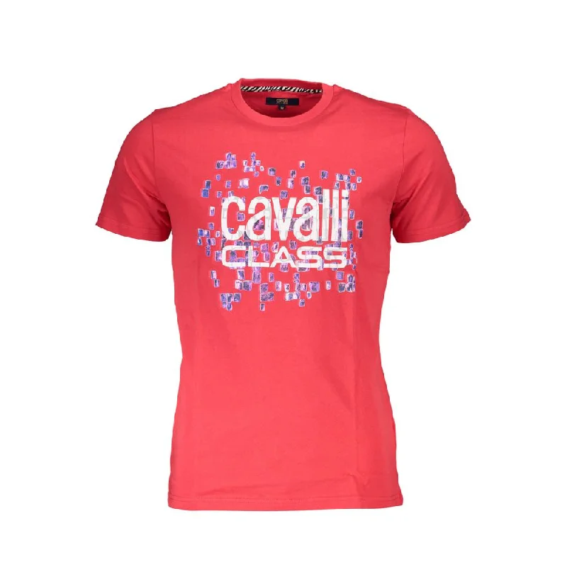 Men's Shirts with Spread CollarsCavalli Class  Cotton Men's T-Shirt