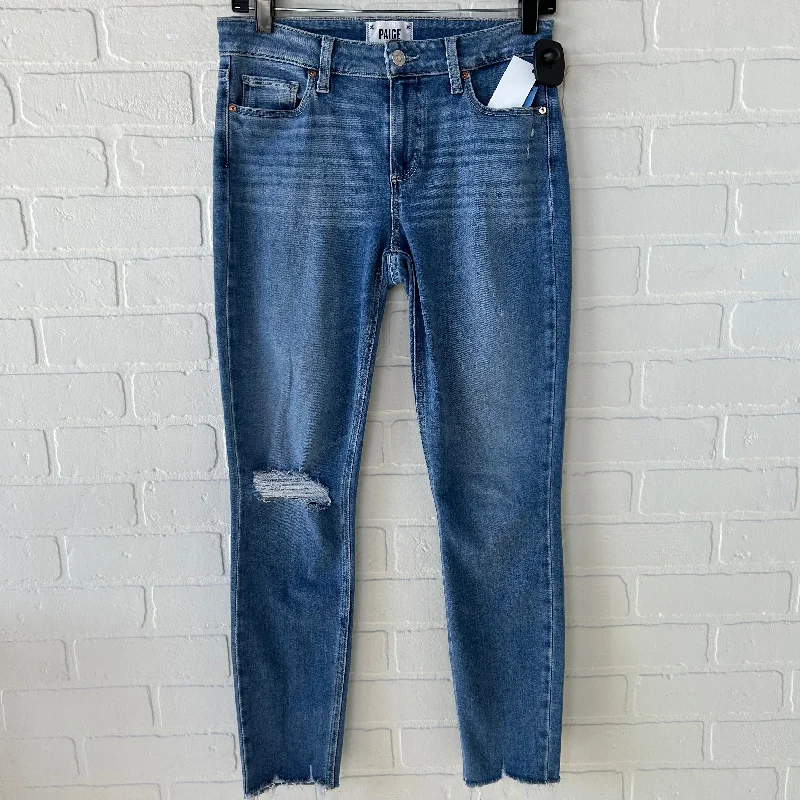 Vibrant Baseball HatsJeans Skinny By Paige In Blue Denim, Size: 6