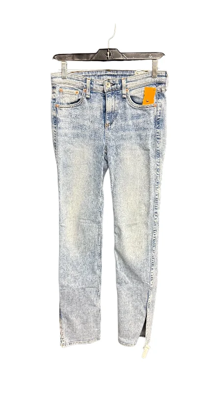 Best Casual HatsJeans Straight By Rag & Bones Jeans In Blue Denim, Size: 2
