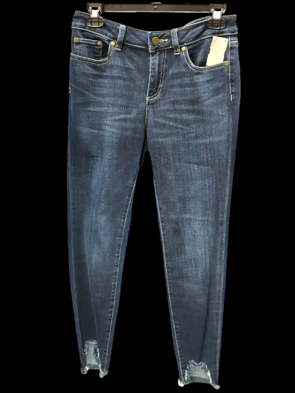 Reversible Sun HatsJeans Skinny By Vince Camuto In Blue Denim, Size: 6