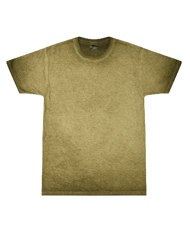 Men's Sleeveless TopsOil Wash T-Shirt