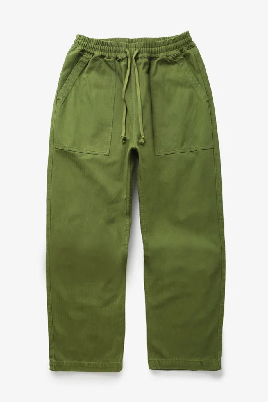 Men's Work Pants for Durability and ComfortSERVICE WORKS HERRINGBONE CHEF PANT, MULTIPLE COLORS AVAILABLE