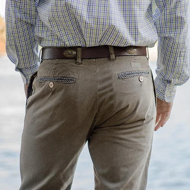Men's Pants with Back PocketsSEAWASH™ Grayton Twill Pant - Burnt Taupe