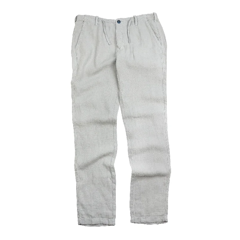 Men's Sports Pants for Active LifestylesKey West Light Grey Linen Pants